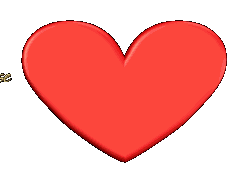 Gif animé je pense à toi coeur